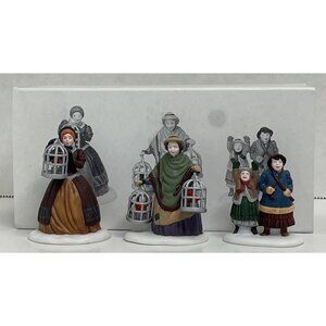 Department 56 "THE BIRD SELLER"  #5803-3 Heritage Village Collection Accessories